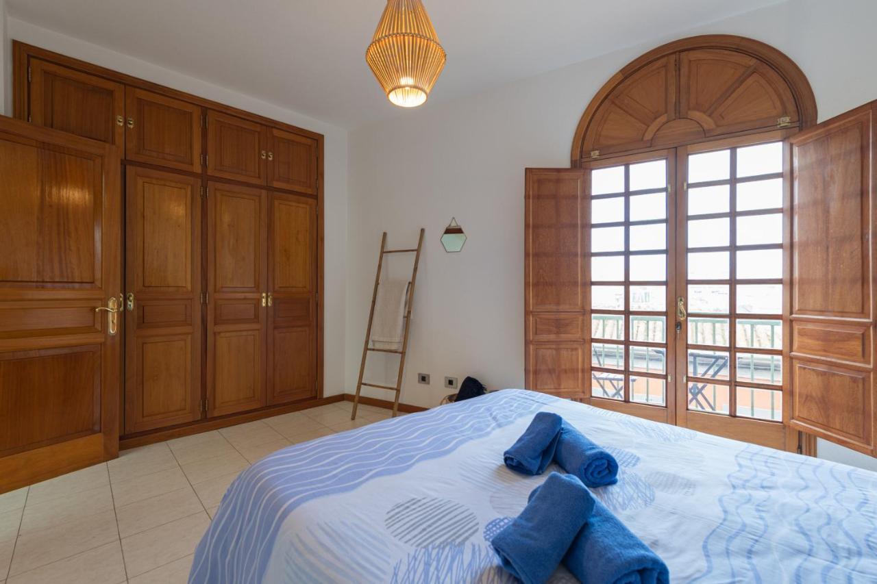 The Yellow House - Solarium - Climatized Pool Galdar Bagian luar foto
